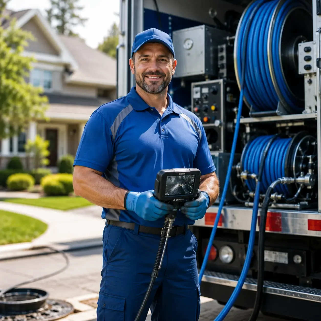 Local outdoor drain cleaning specialists in Belchertown, MA